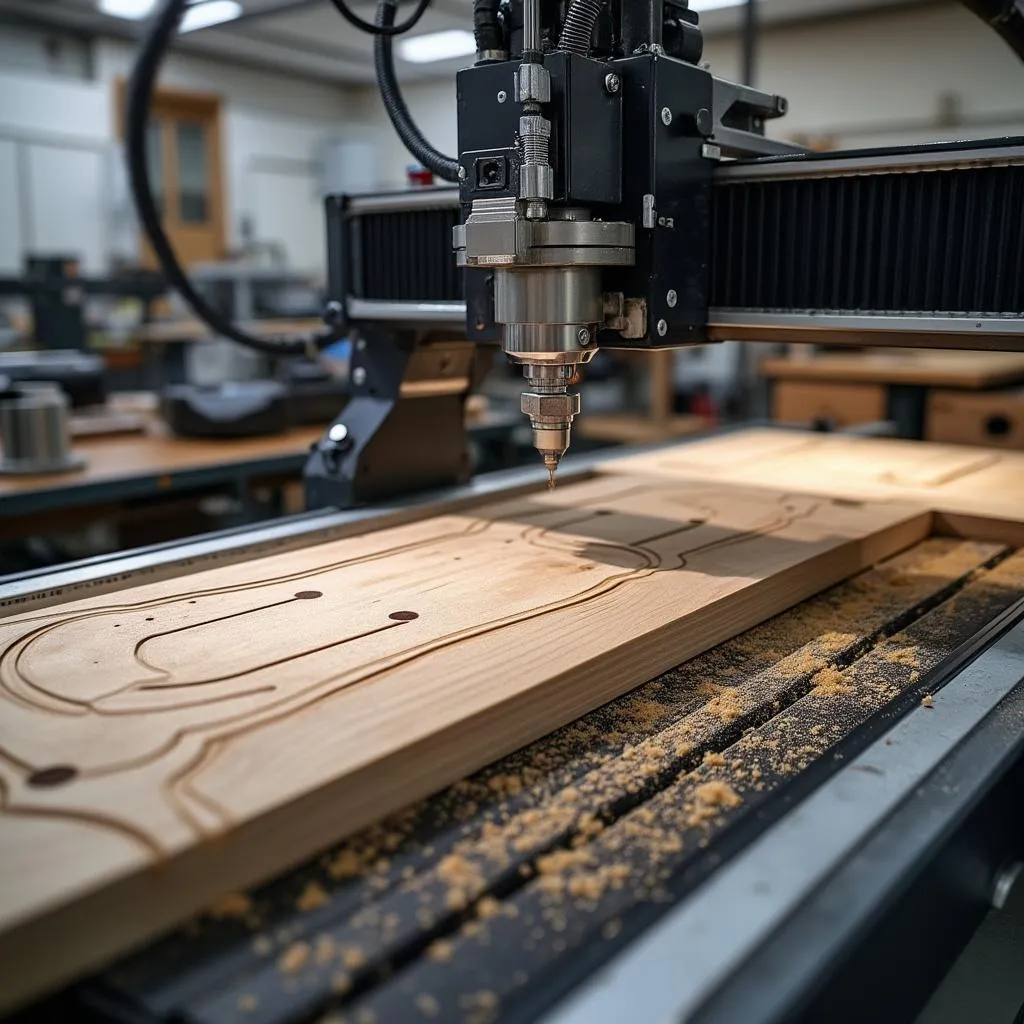 Maquinaria CNC de precisión