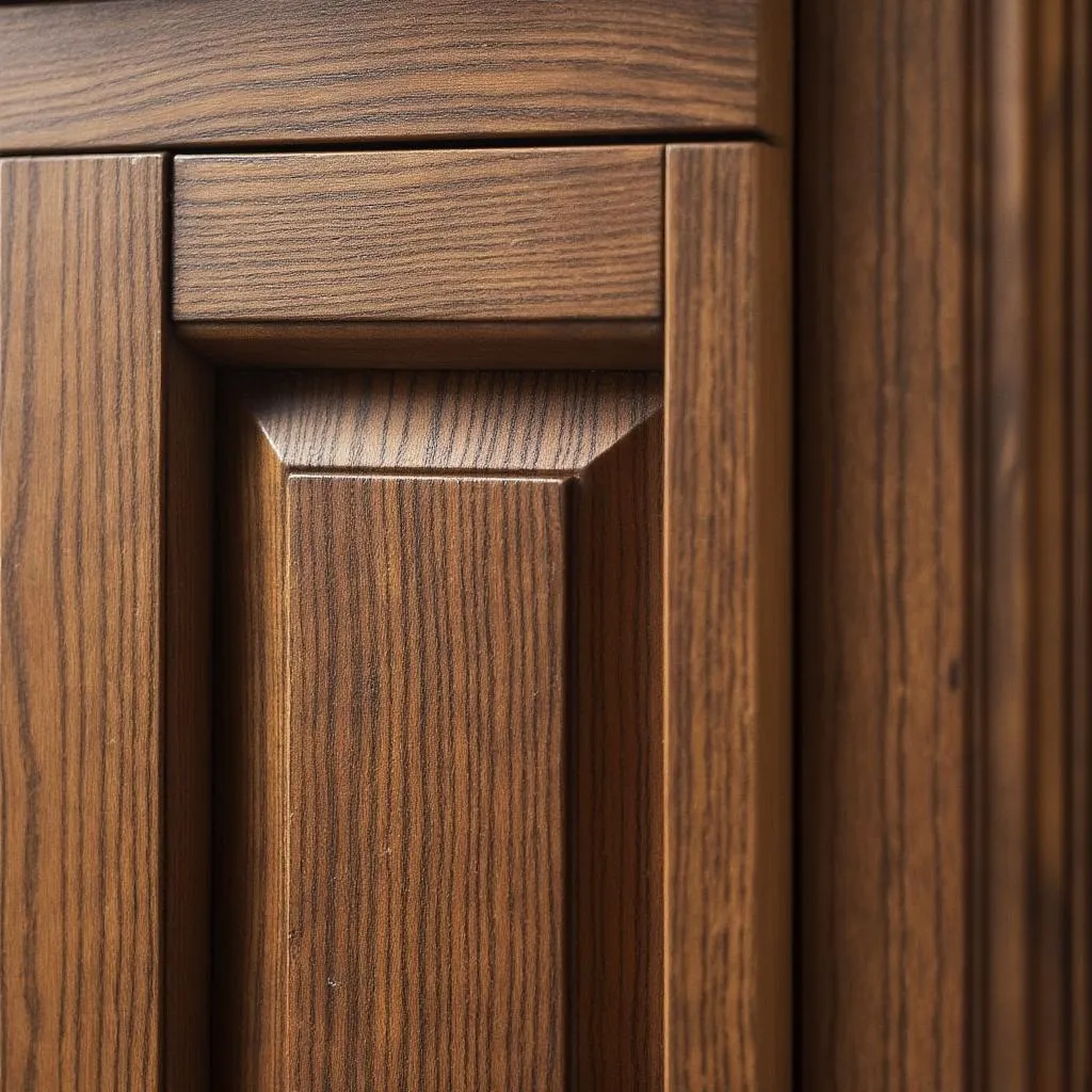 Detalle de trabajo en madera